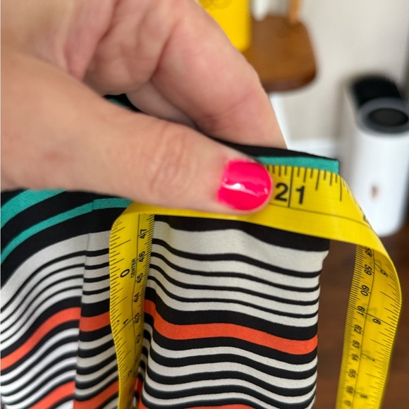 Merona Colorful Striped Sleeveless Dress, Sz XL - Picture 7 of 7